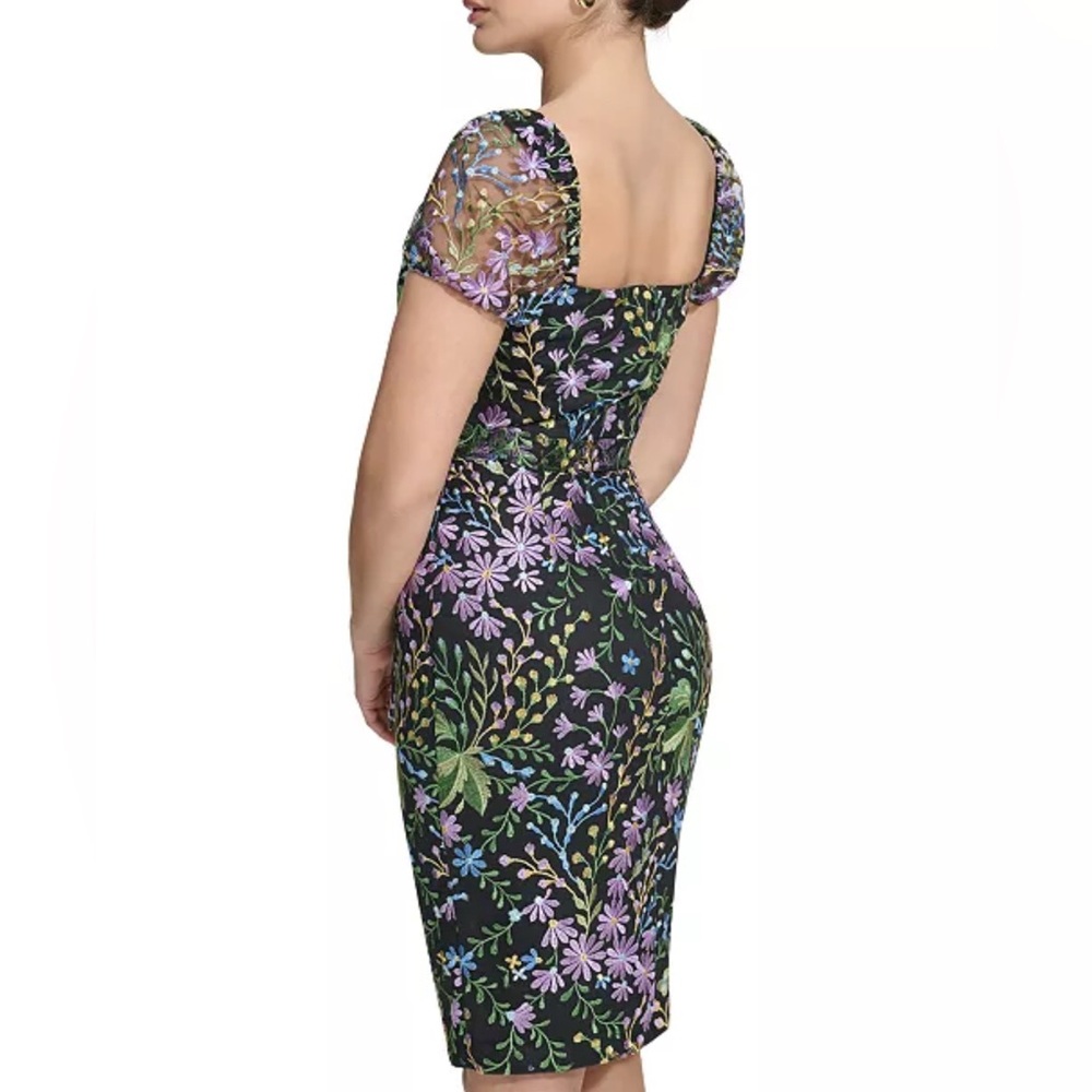Kensie Black Floral Dress